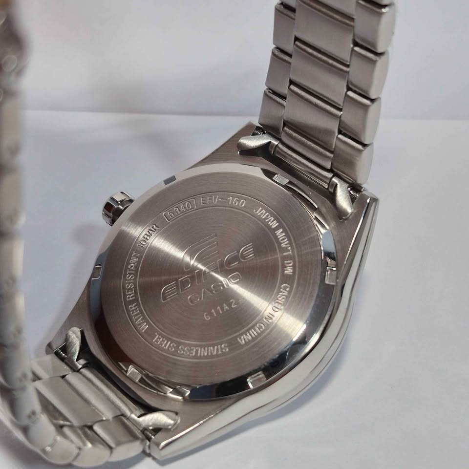 Reloj CASIO EDIFICE EFV-160D Esfera Negra