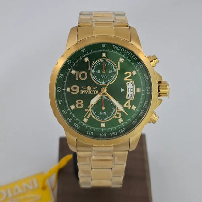 Reloj INVICTA Specialty Gold Green 45mm (48898)