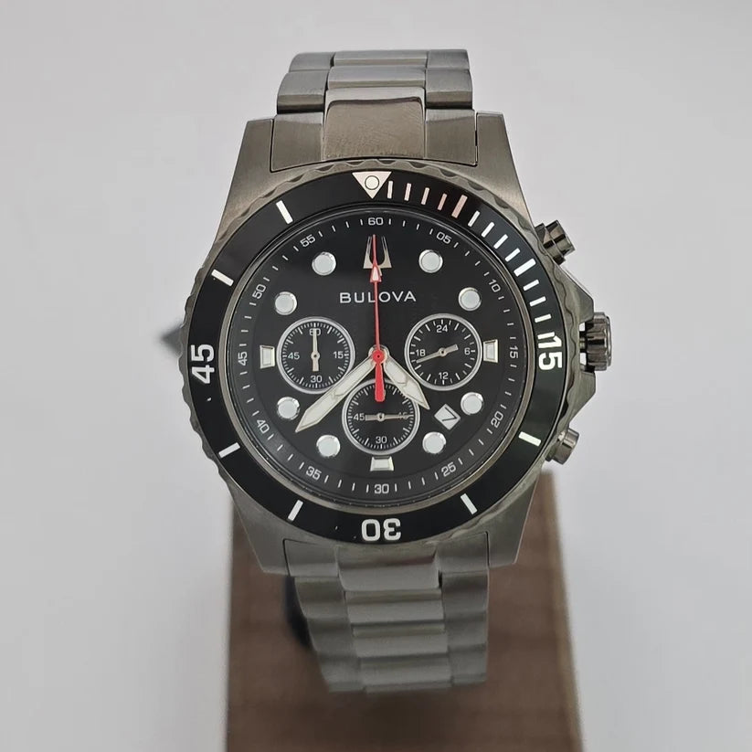 Reloj BULOVA Chronograph GunMetal (98B337)
