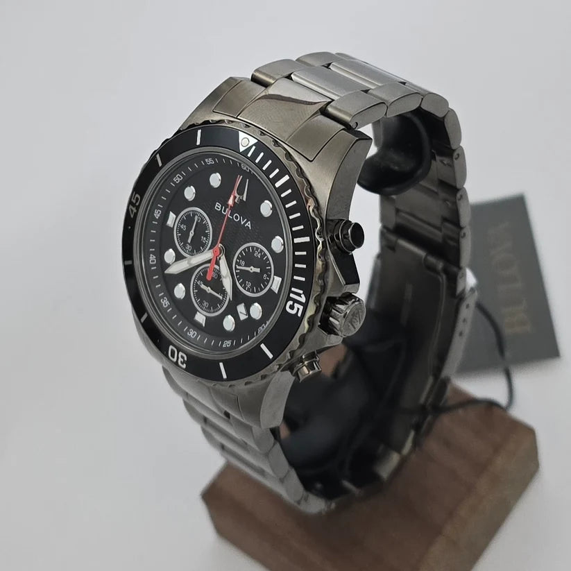 Reloj BULOVA Chronograph GunMetal (98B337)