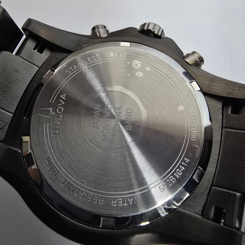 Reloj BULOVA Chronograph GunMetal (98B337)