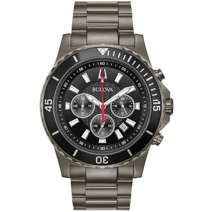 Reloj BULOVA Chronograph GunMetal (98B337)