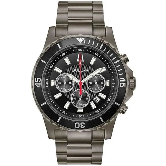 Reloj BULOVA Chronograph GunMetal (98B337)