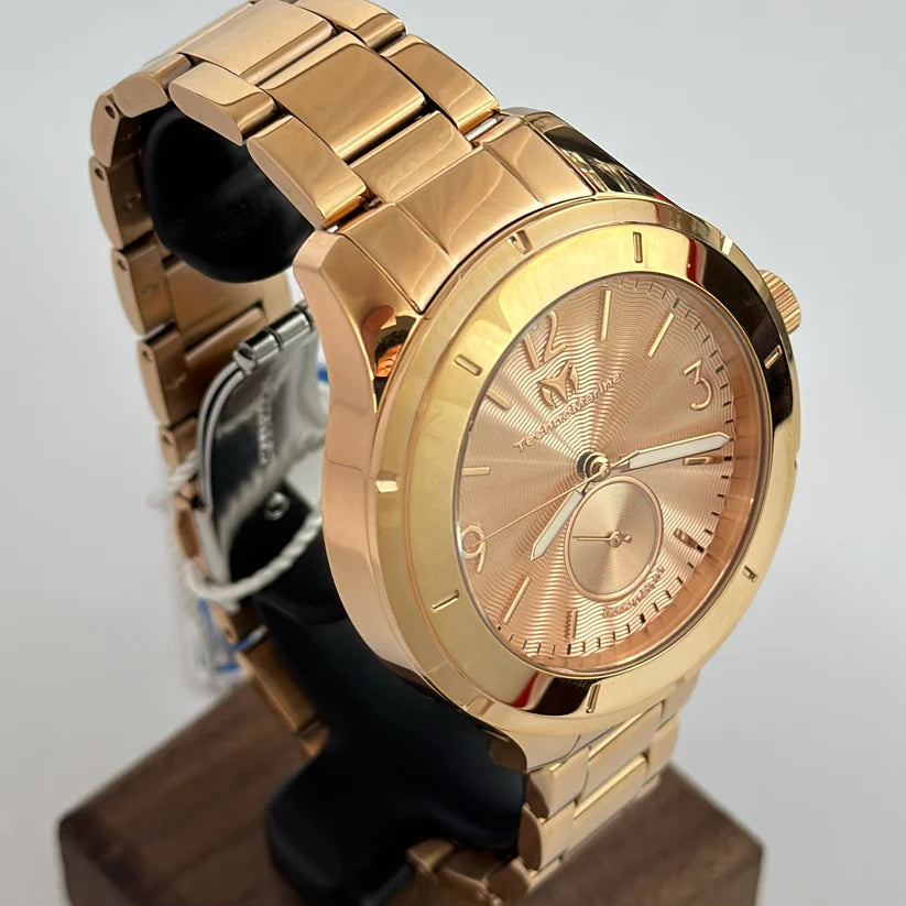 Reloj TechnoMarine Unisex MoonSun Rose Gold 42mm (TM-117031)