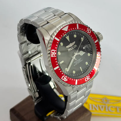 Reloj INVICTA Pro Diver Bisel Rojo 200 metros 43mm (22020)