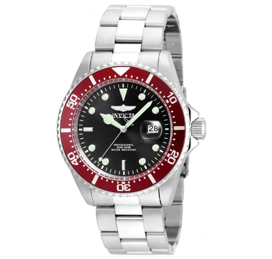 Reloj INVICTA Pro Diver Bisel Rojo 200 metros 43mm (22020)