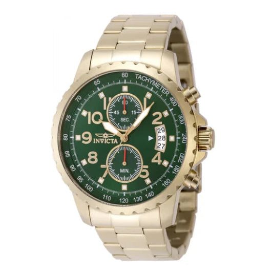 Reloj INVICTA Specialty Gold Green 45mm (48898)