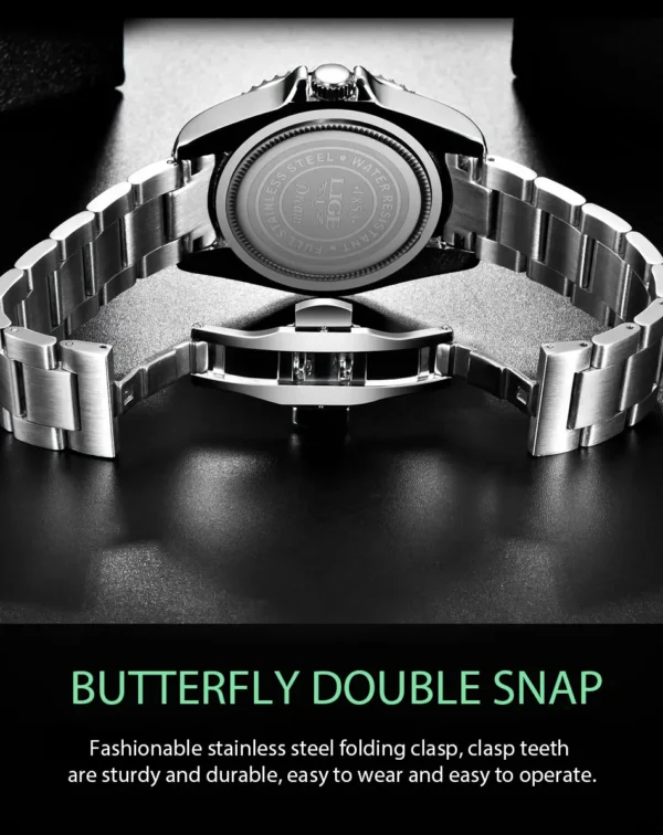 Reloj LIGE Estilo Ejecutivo - Imagen 4