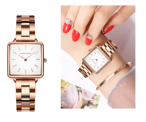 Reloj HANNAH MARTIN Luxury Rose - Imagen 4