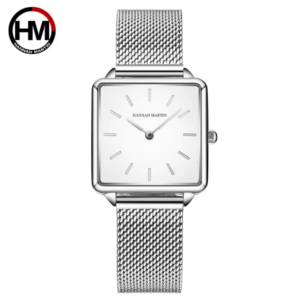 Reloj HANNAH MARTIN Textured Silver