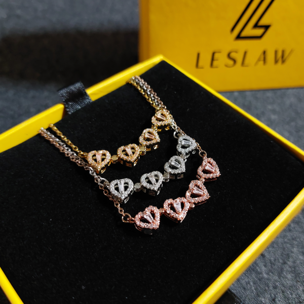Collar Trébol de Corazones 🍀️💝 - Imagen 4