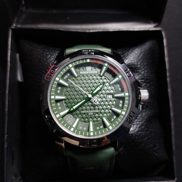 Reloj NAVIFORCE Cuero Verde - Imagen 2