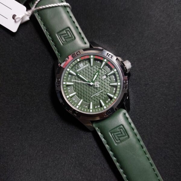 Reloj NAVIFORCE Cuero Verde - Imagen 5
