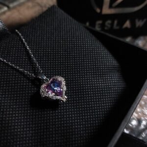 Collar Corazón de Océano ✨