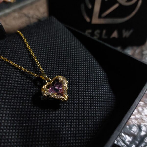 Collar Corazón de Océano ✨ - Imagen 3