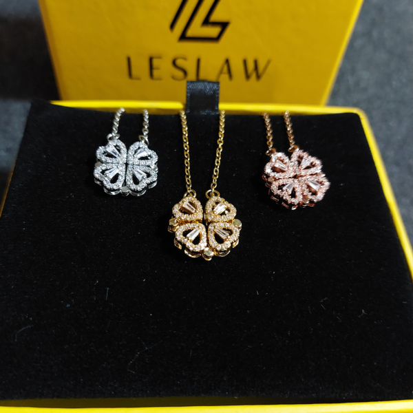 Collar Trébol de Corazones 🍀️💝 - Imagen 6
