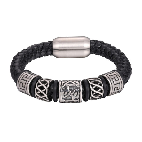 Pulsera de Cuero Vintage Style