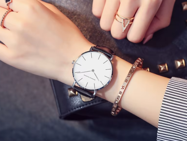 Reloj HANNAH MARTIN Leather Classic - Imagen 9