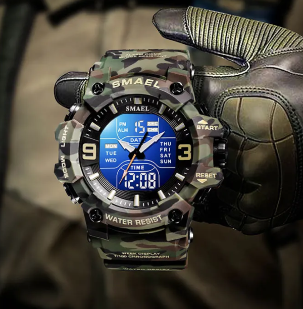 Reloj SMAEL Deportivo Militar 8049B Original - Imagen 10
