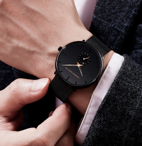 Reloj HANNAH MARTIN Estilo Minimalista - Imagen 3