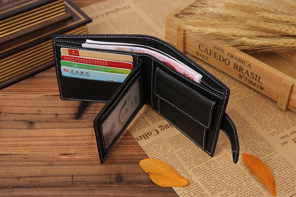 Billetera JINBAOLAI de Cuero Classic Elegant - Imagen 5