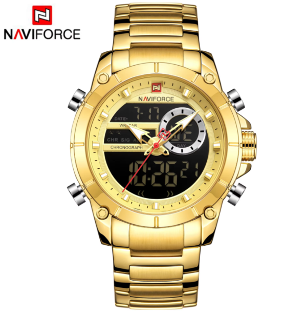 Reloj NAVIFORCE Golden Militar Original