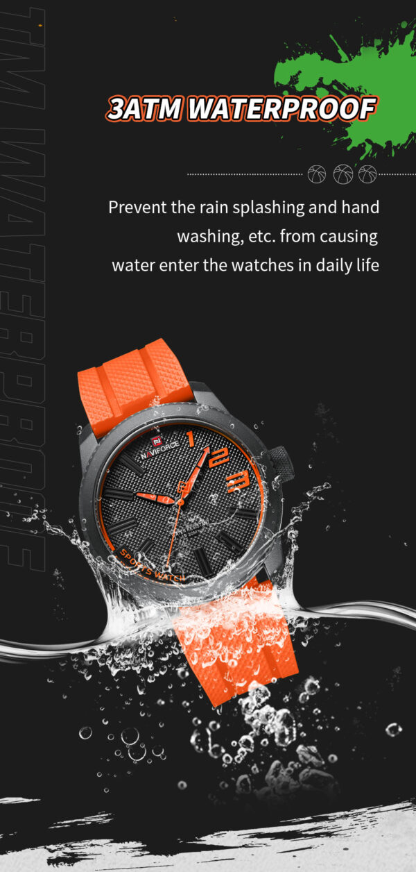 Reloj NAVIFORCE Militar Cronógrafo Cuarzo - Imagen 5