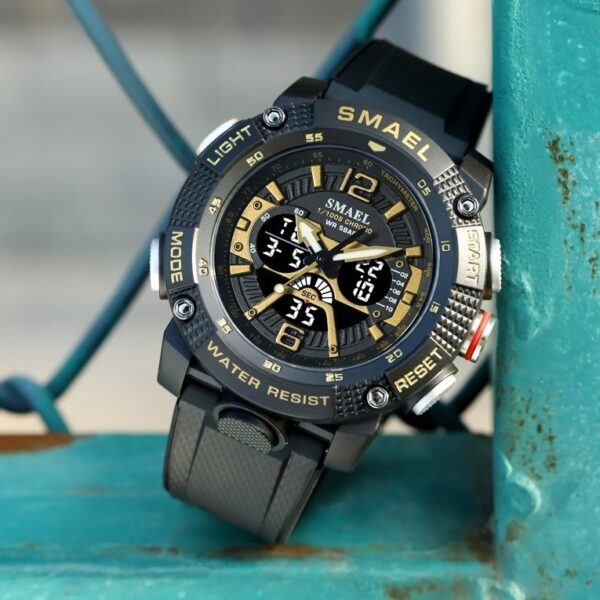 Reloj SMAEL Deportivo Digital y Analogico 8058 - Imagen 3