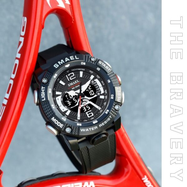 Reloj SMAEL Deportivo Digital y Analogico 8058 - Imagen 4