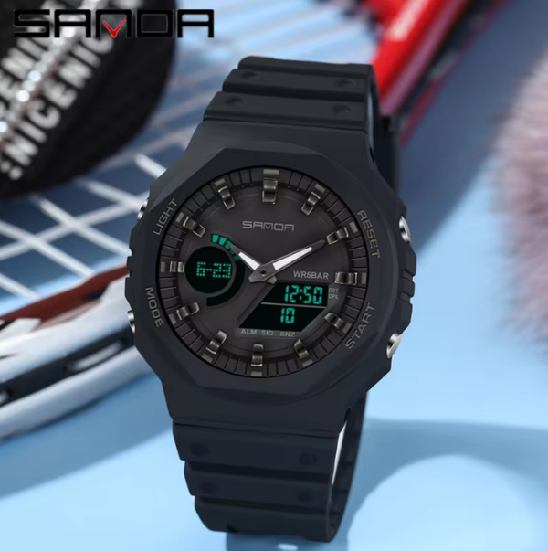 Reloj SANDA Deportivo Dark Militar - Imagen 2