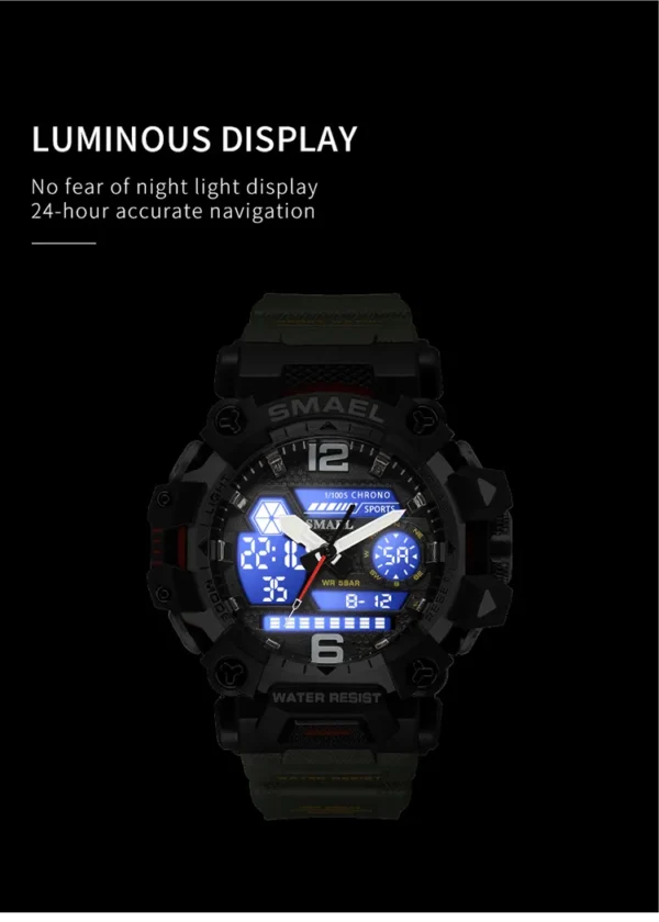 Reloj SMAEL Deportivo 8072 - Imagen 3