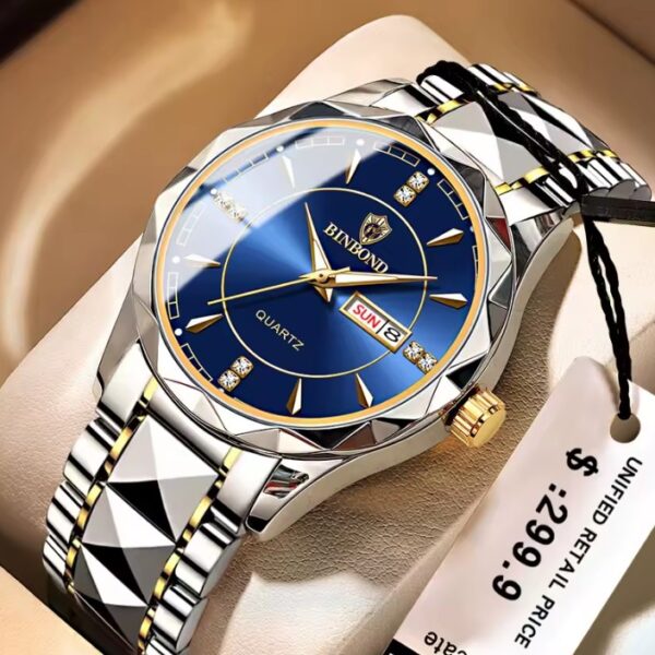 Reloj BINBOND Acero Inox Clasico - Imagen 2