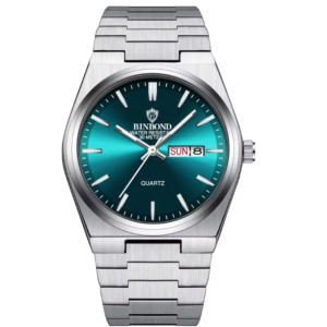 Reloj BINBOND Estilo Ejecutivo Silver Green