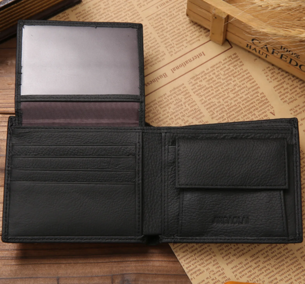 Billetera JINBAOLAI de Cuero Classic Elegant - Imagen 11