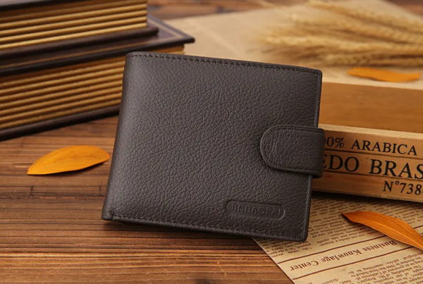 Billetera JINBAOLAI de Cuero Classic Elegant - Imagen 7