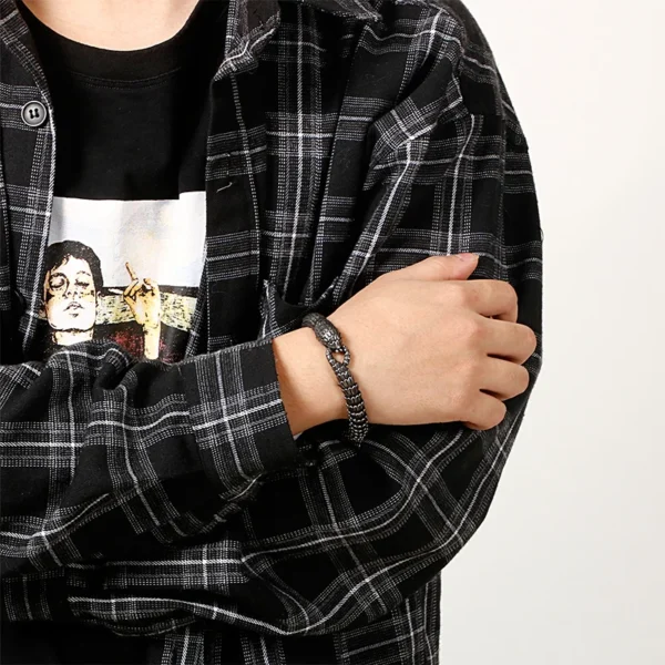 Pulsera Cadena de Serpiente - Imagen 7