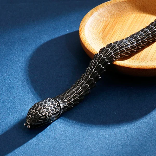 Pulsera Cadena de Serpiente - Imagen 6