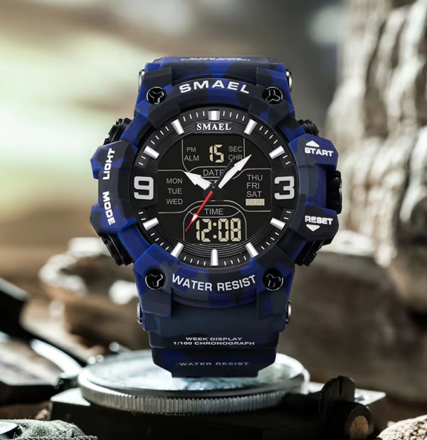 Reloj SMAEL Deportivo Militar 8049B Original - Imagen 13