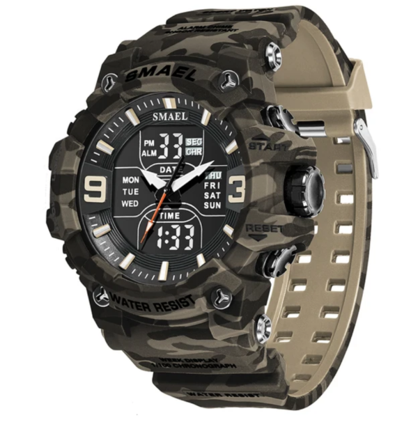 Reloj SMAEL Deportivo Militar 8049B Original - Imagen 2