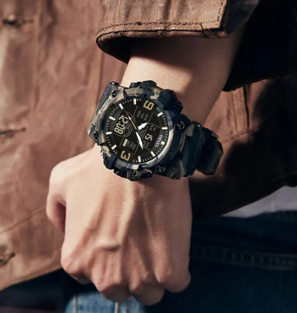 Reloj SMAEL Deportivo Militar 8049B Original - Imagen 3