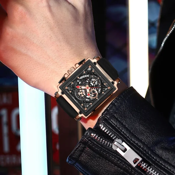 Reloj CRRJU Estilo Vanguardista - Imagen 4