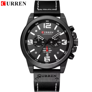 Reloj CURREN Top Cuero Carbon