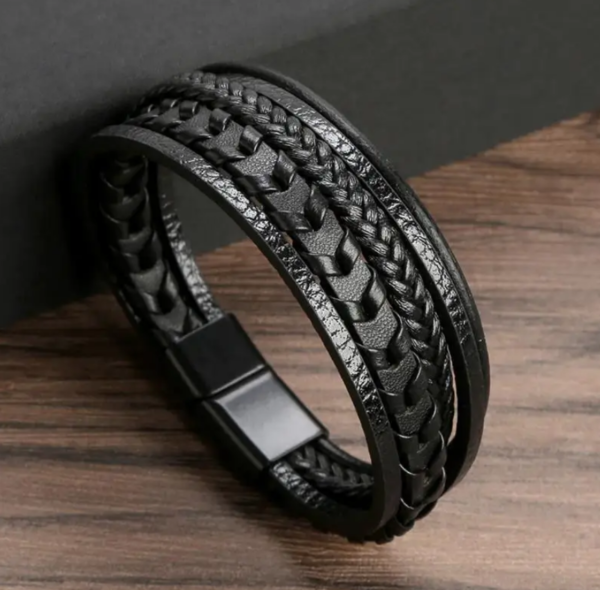 Pulsera Sport Racing Cuero - Imagen 2