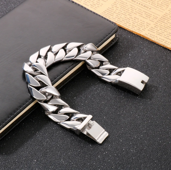 Pulsera Fongten Estilo Cubano - Imagen 4