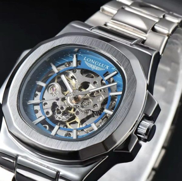 Reloj LONGLUX Automatico Blue Elegant - Imagen 2