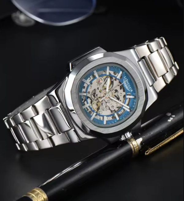 Reloj LONGLUX Automatico Blue Elegant - Imagen 4
