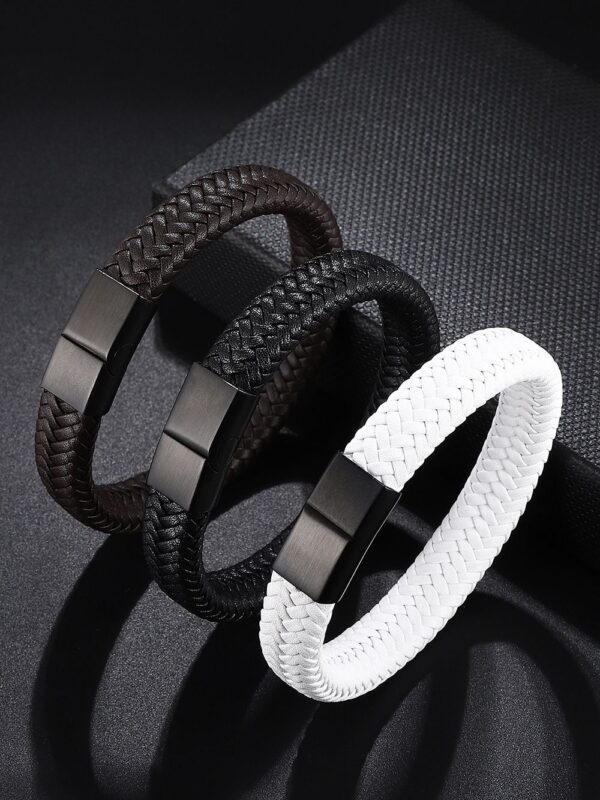 Pulsera de Cuero Magnetic