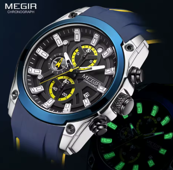 Reloj MEGIR Deportivo Vintage - Imagen 2
