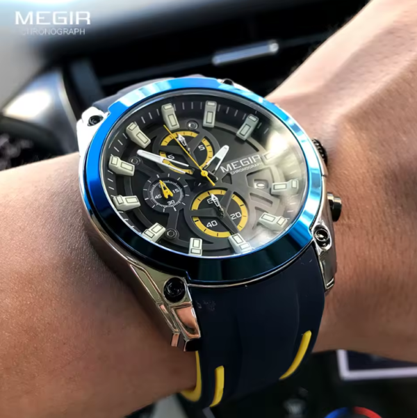 Reloj MEGIR Deportivo Vintage - Imagen 3