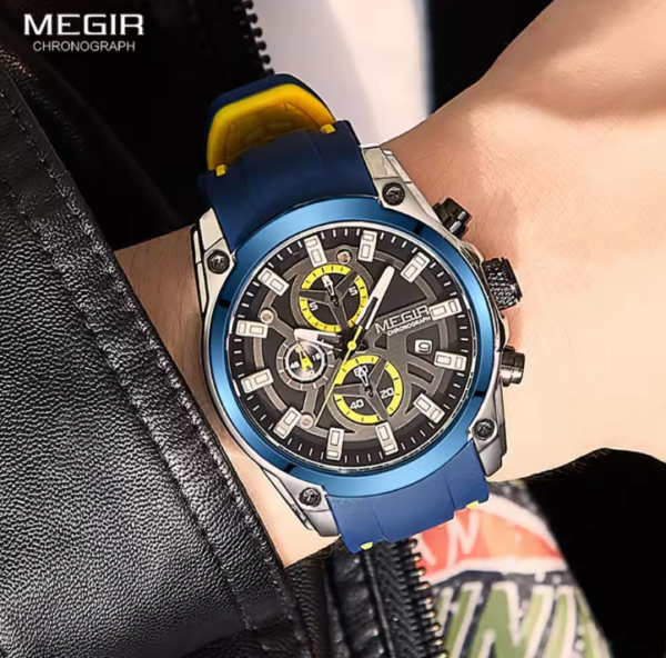 Reloj MEGIR Deportivo Vintage - Imagen 4